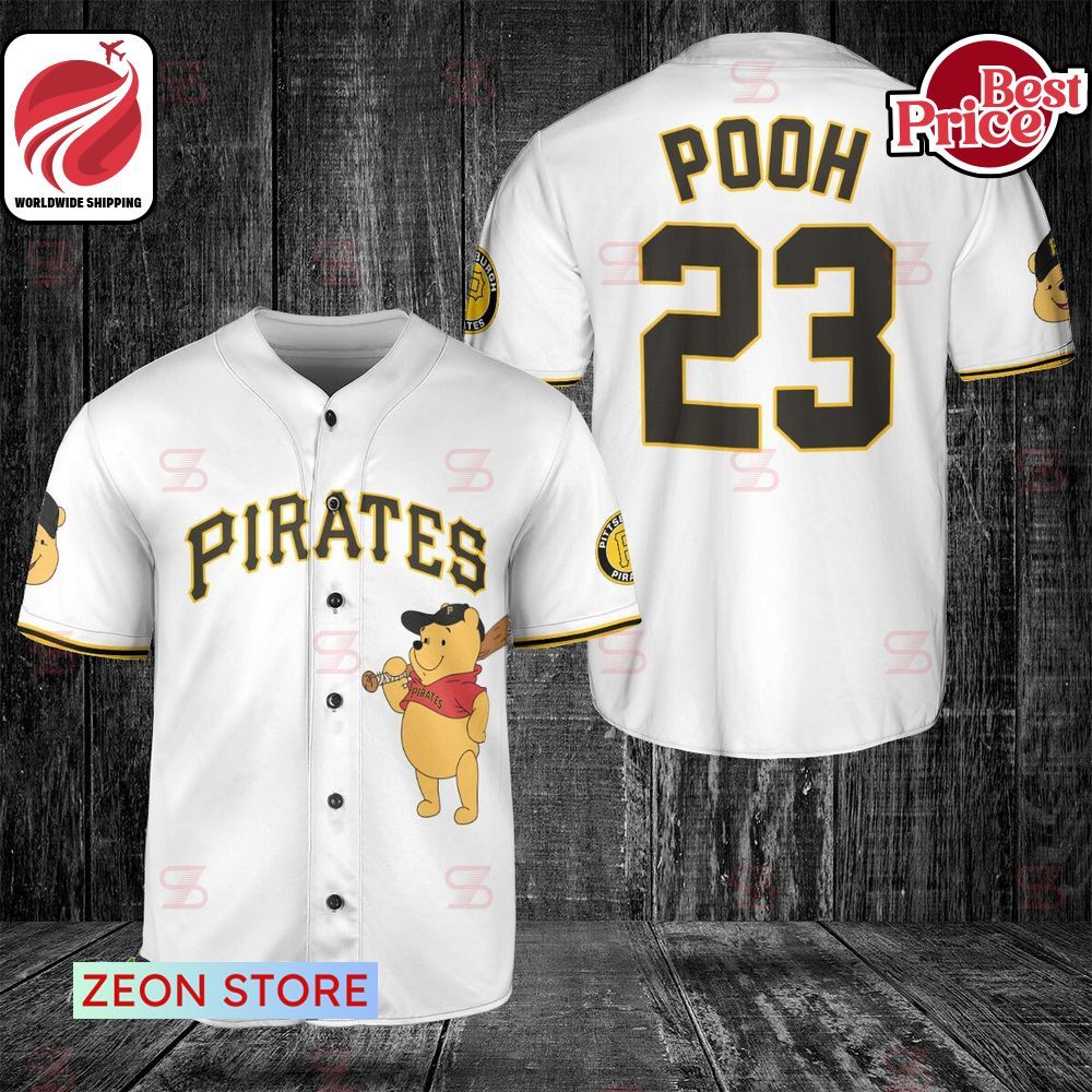 MLB Pittsburgh Pirates Winnie-the-Pooh Baseball Jersey