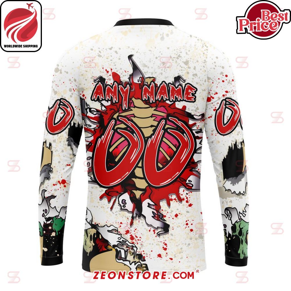 New York Islanders Special Zombie Style For Halloween Custom Shirt Hoodie