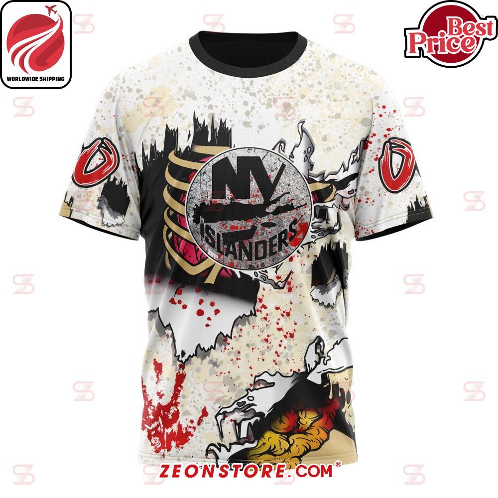 New York Islanders Special Zombie Style For Halloween Custom Shirt Hoodie