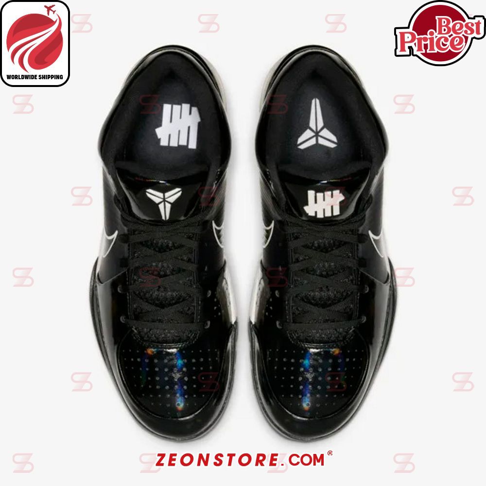 Nike Kobe 4 Protro x Undefeated ‘Black Mamba’ Air Jordan Sneaker