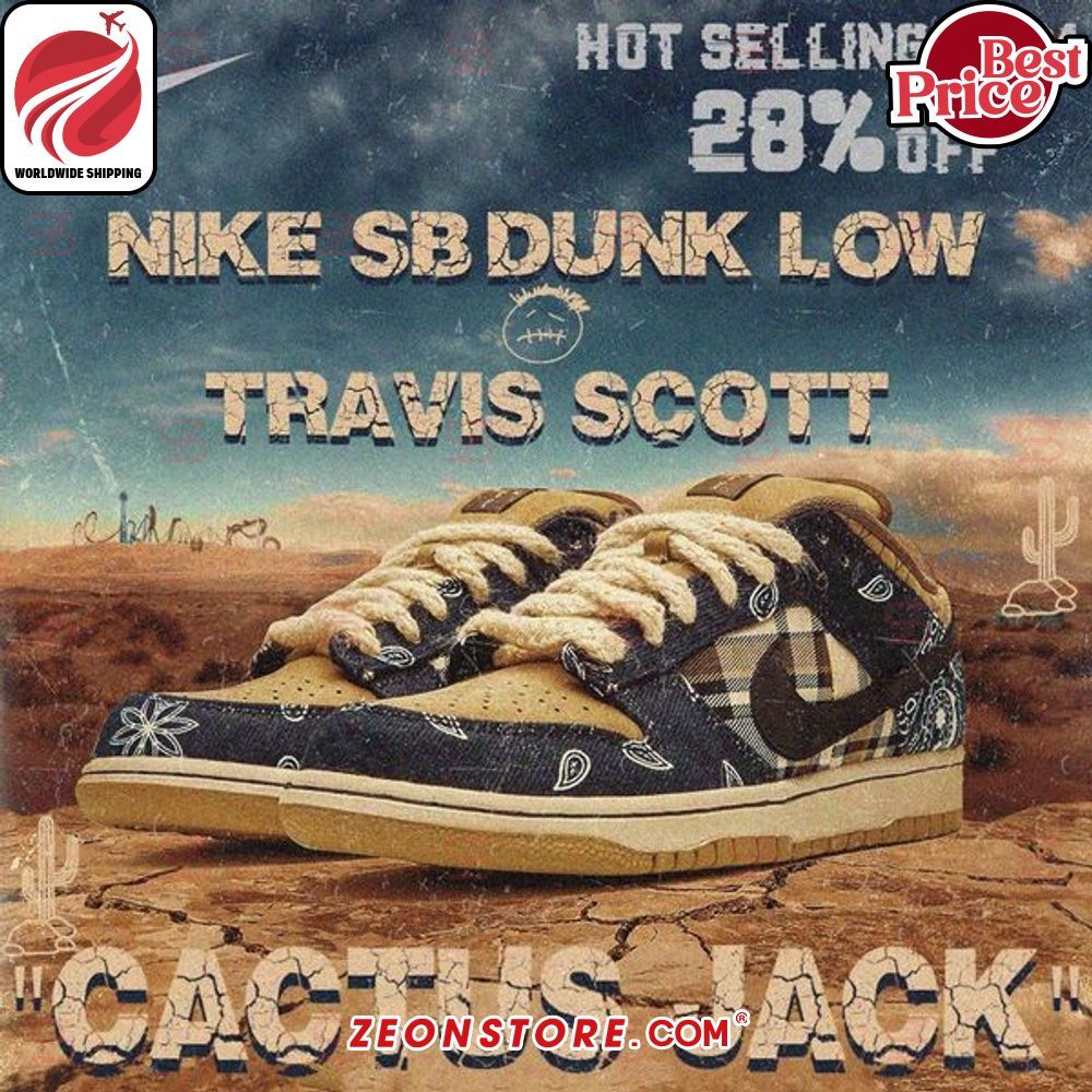 Nike SB Dunk Low Travis Scott Cactus Jack