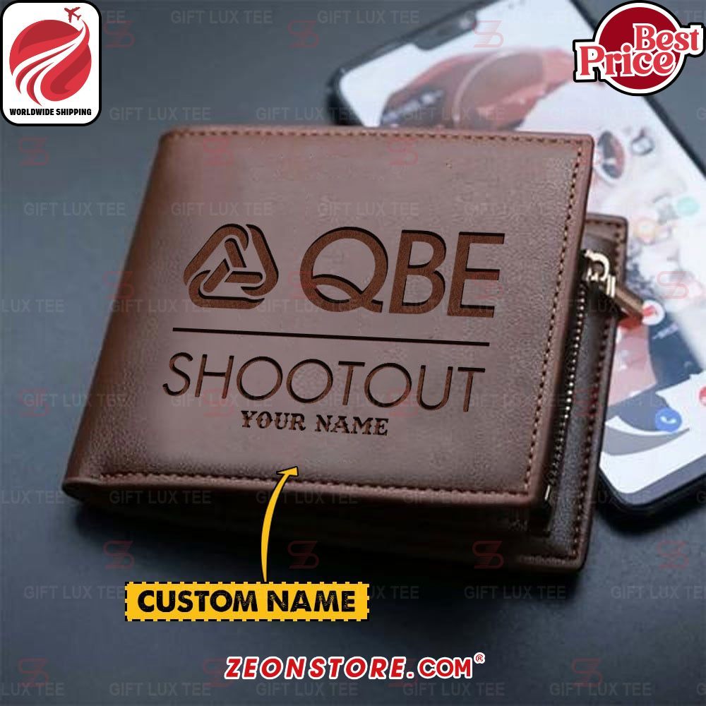 QBE Shootout Leather Wallet