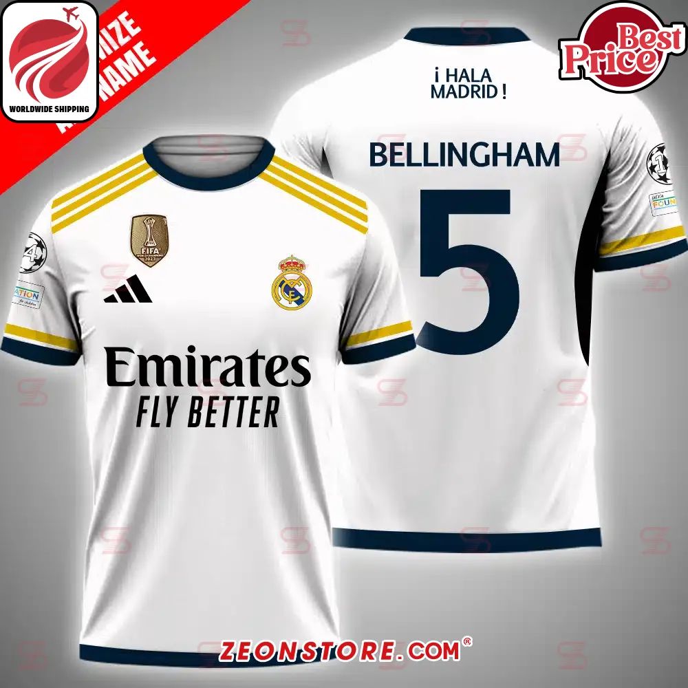 Real Madrid Bellingham Custom Shirt