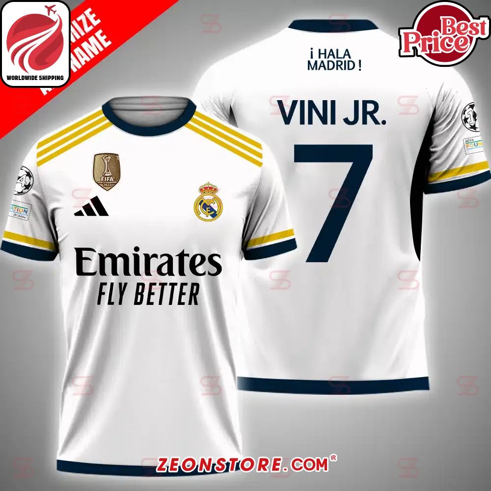 Real Madrid Vini Jr. Custom Shirt