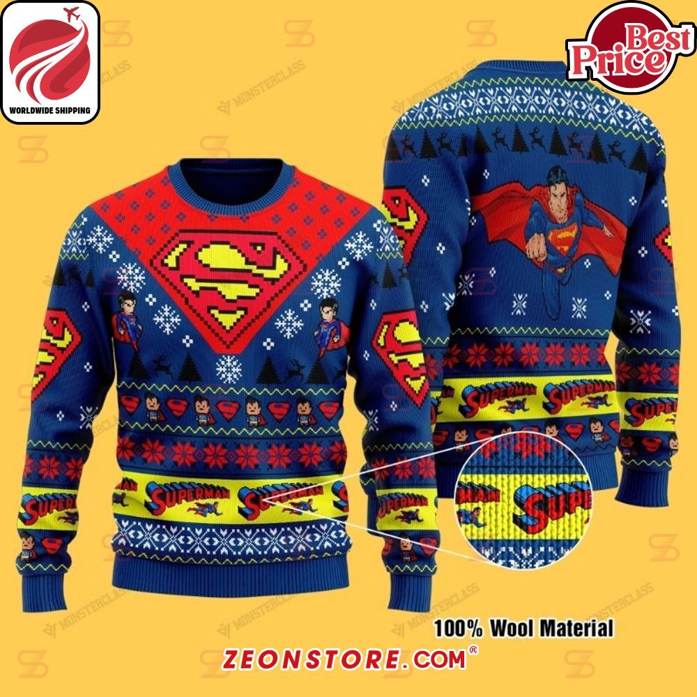 Superman Ugly Sweater