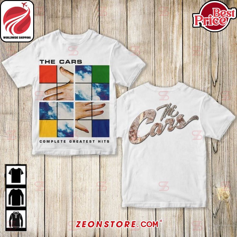 The Cars Complete Greatest Hits Album Cover Shirt