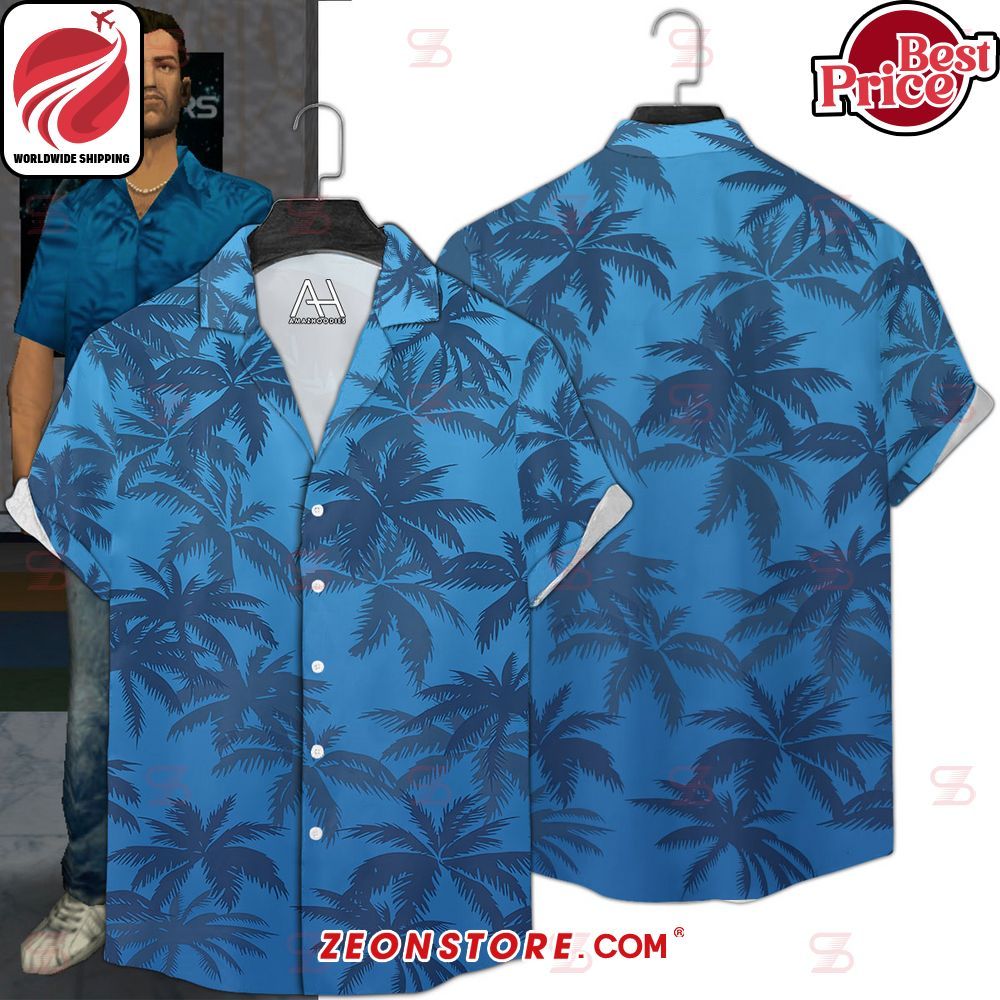 Tommy Vercetti GTA Vice City Hawaiian Shirt