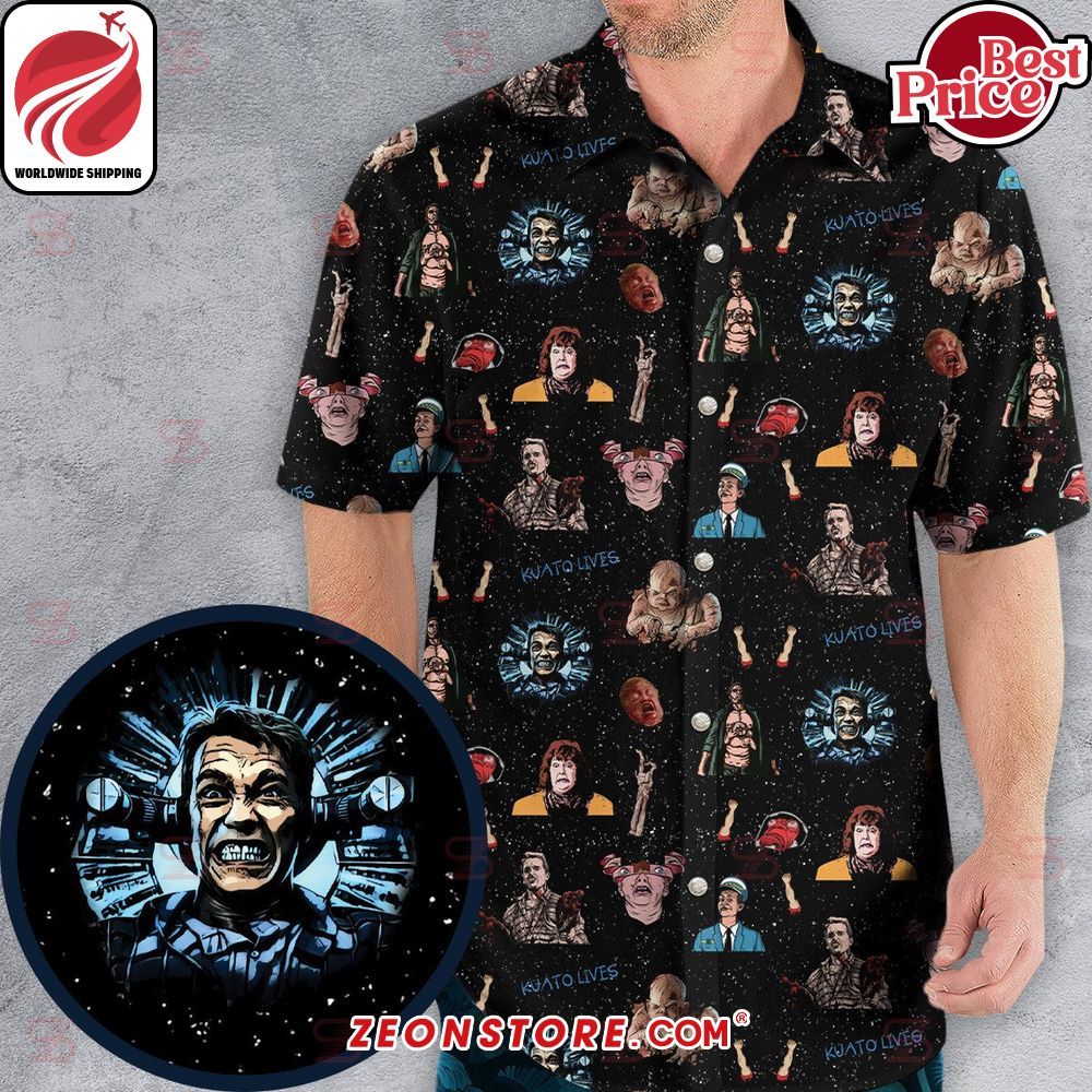 Total Recall Movie Pattern Hawaiian Shirt