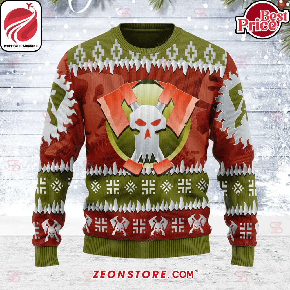 Warhammer 40K Blood Axes Iconic Sweater Sweatshirt