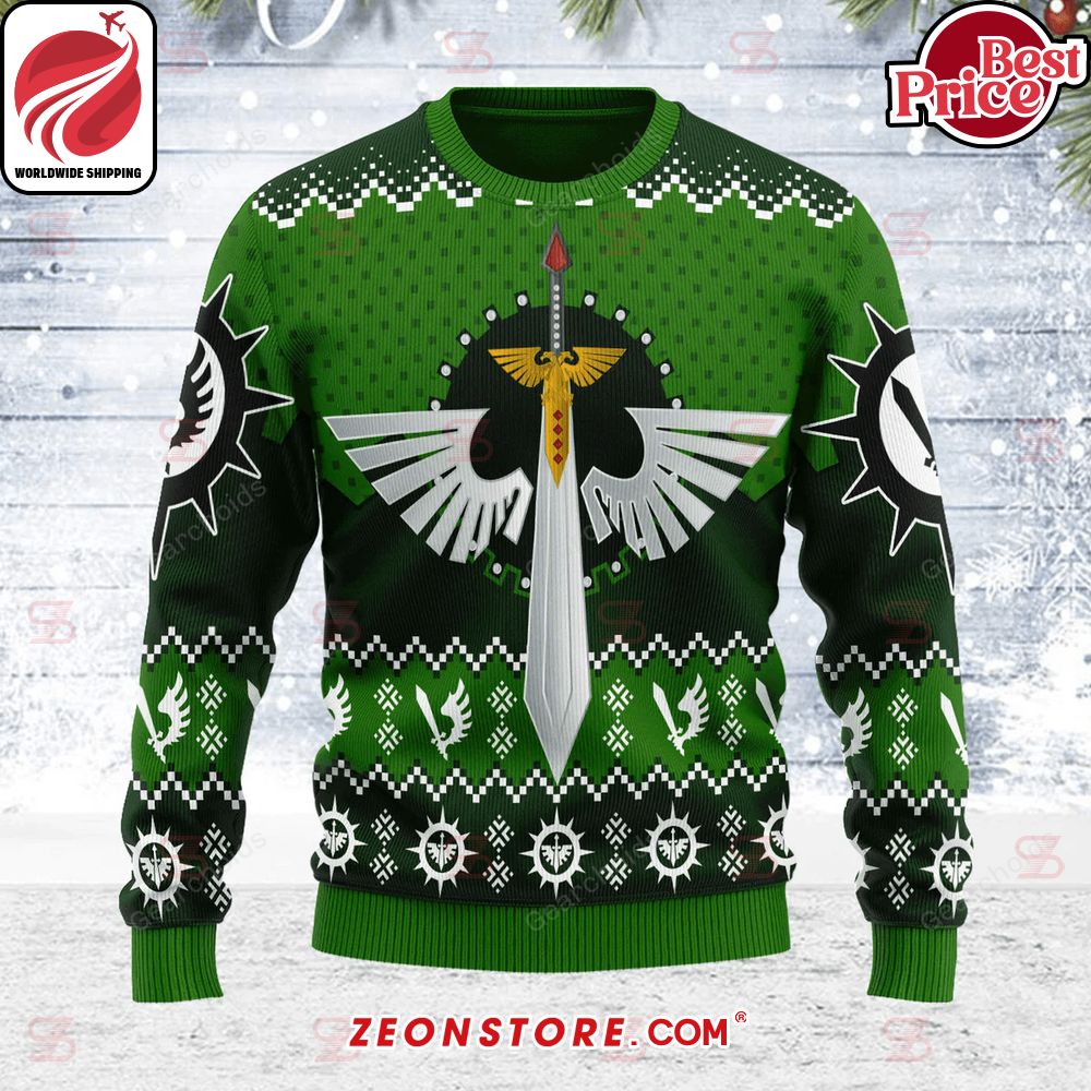 Warhammer 40K Dark Angels Iconic Sweater Sweatshirt