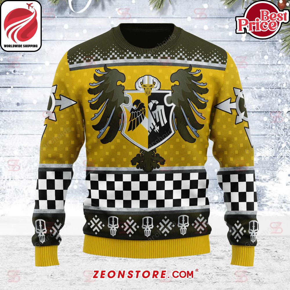Warhammer 40K Imperial Knights House Hawkshroud Iconic Sweater Sweatshirt