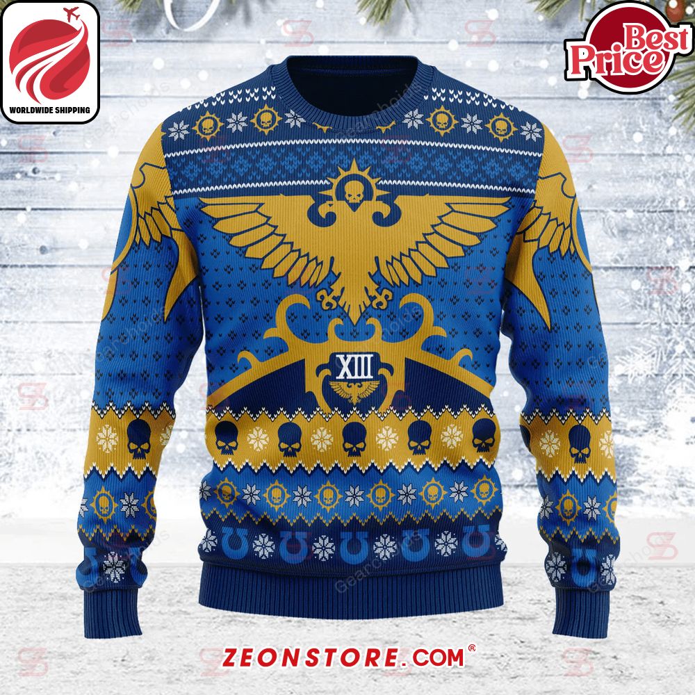 XIII Legion Warhammer 40k Skull Iconic Sweater Sweatshirt