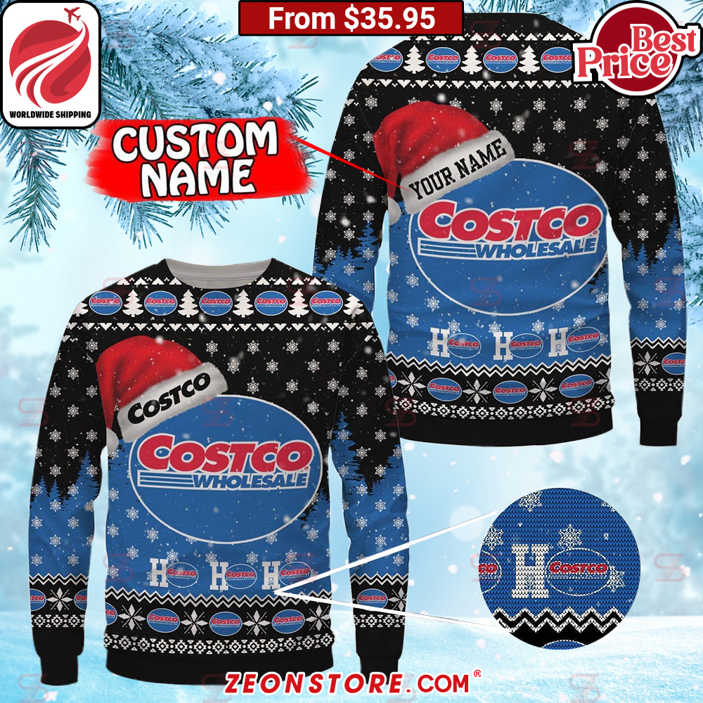 Costco Wholesale Custom Christmas Sweater - Zeonstore - Global Delivery