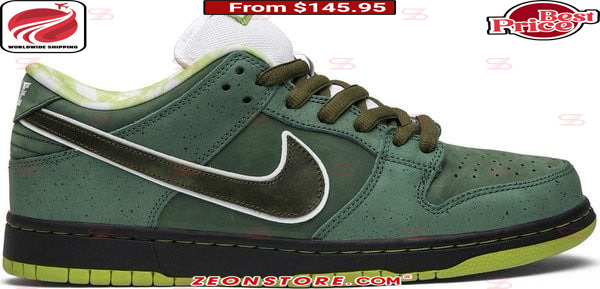Nike SB Dunk Low Concepts Green Lobster Sneaker