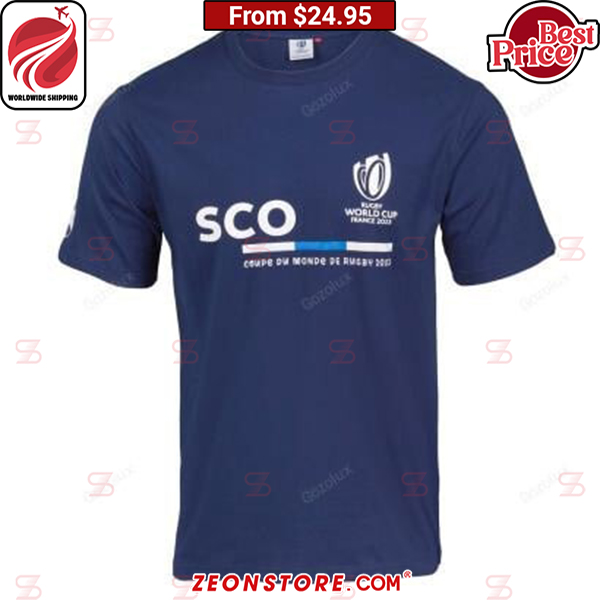 Scotland national rugby union team World Cup France 2023 T-Shirt