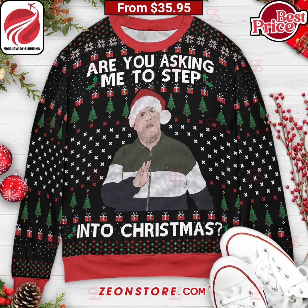 Are you asking me to step into Christmas Smithy Gavin & Stacey Ugly Christmas Sweater