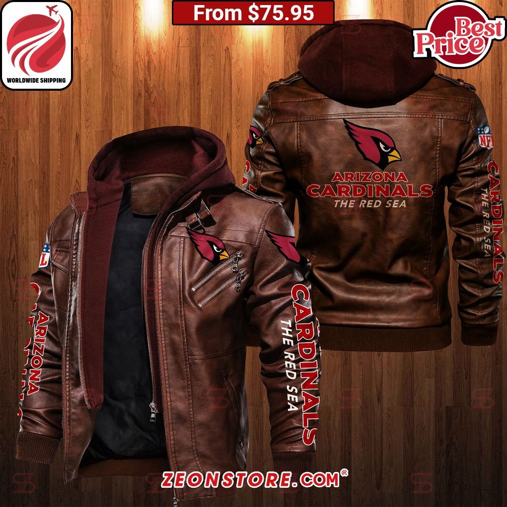Arizona Cardinals The Red Sea Leather Jacket