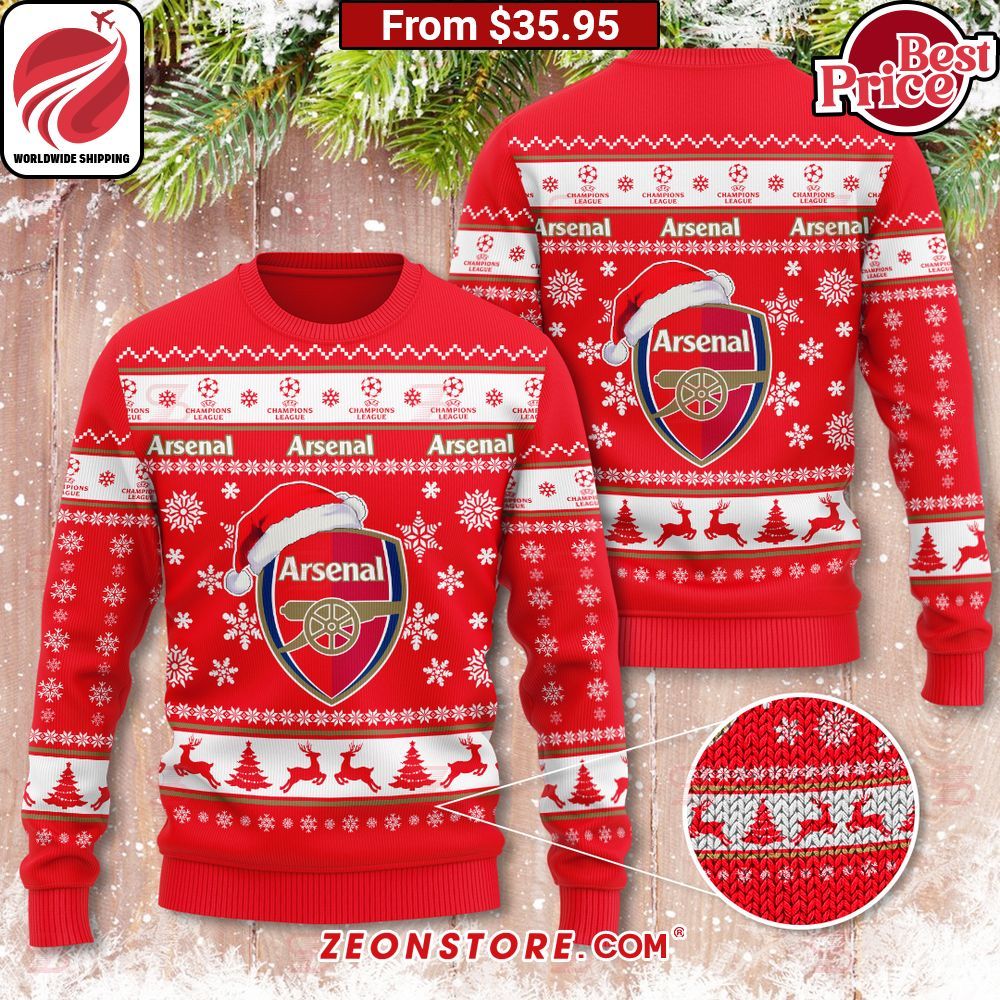 Arsenal Christmas Sweater