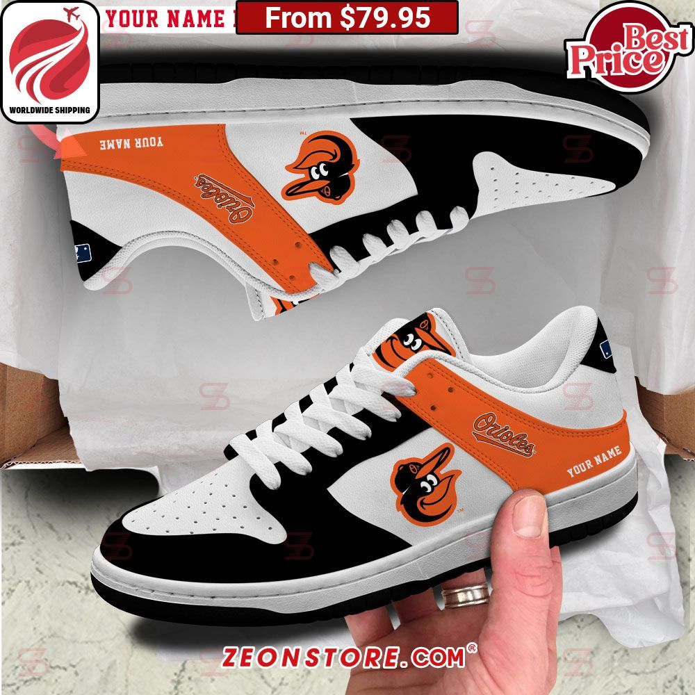 Baltimore Orioles Custom Nike Dunk Low