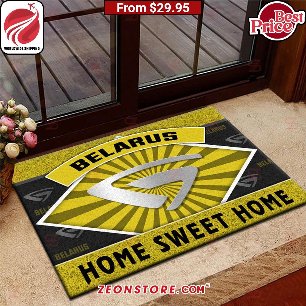 Belarus Home Sweet Home Doormat