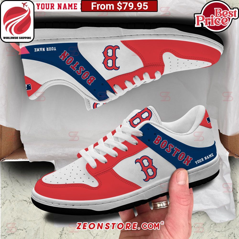 Boston Red Sox Custom Nike Dunk Low
