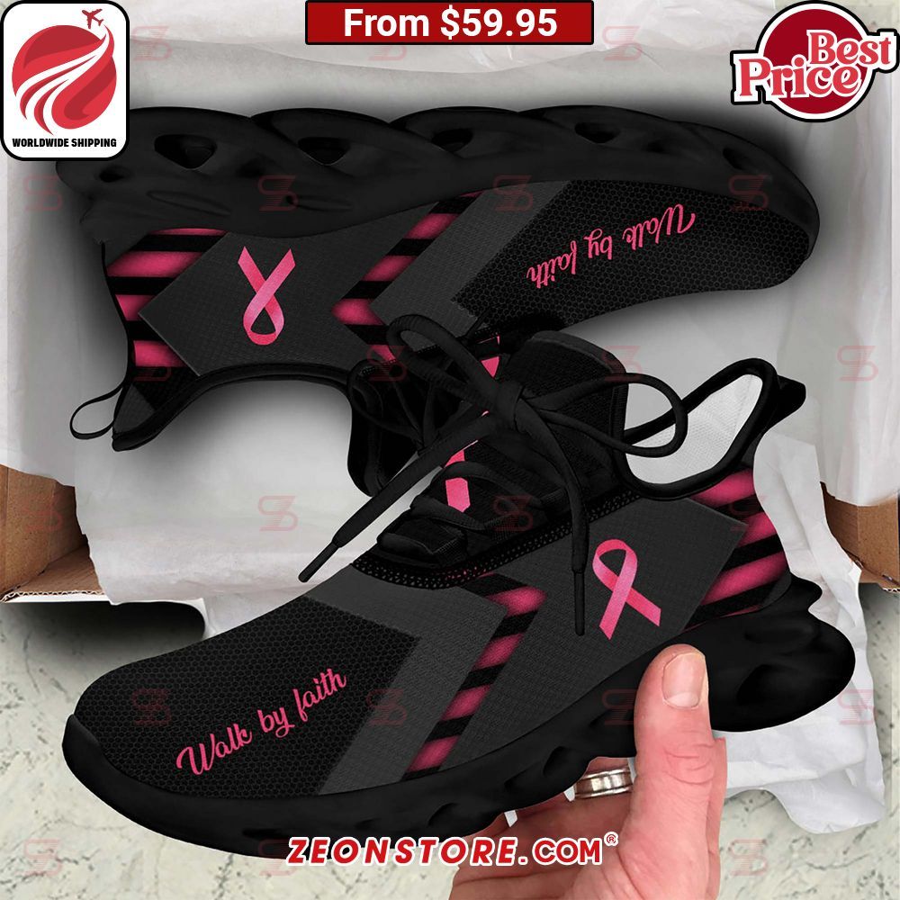 Breast Cancer Awareness Walk By Faith Clunky Max Soul Shoes