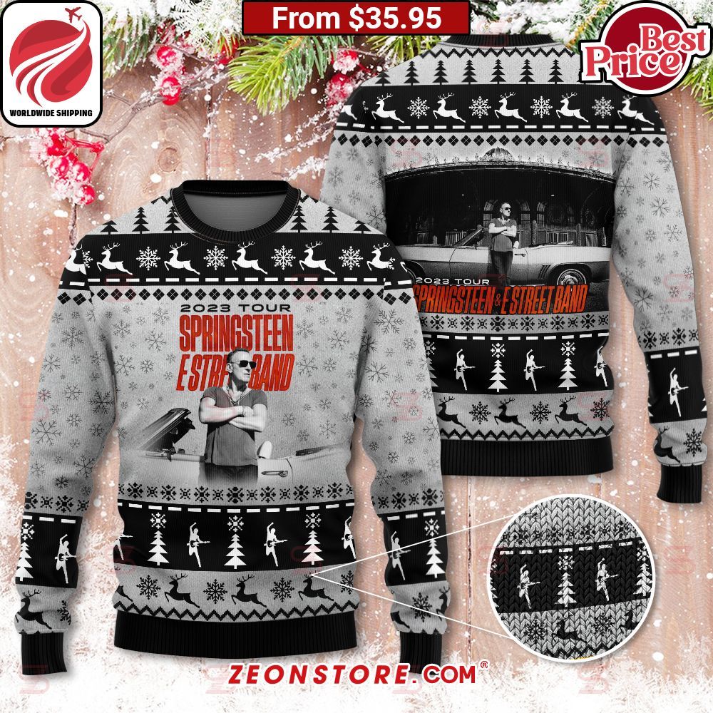 Bruce Springsteen E Street Band 2023 Tour Ugly Sweater