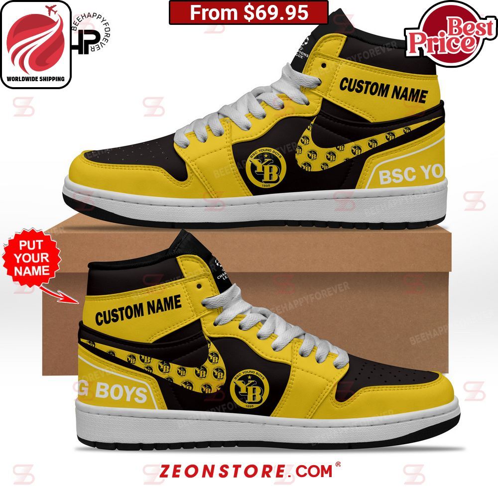 BSC Young Boys Custom Air Jordan High Top Shoes
