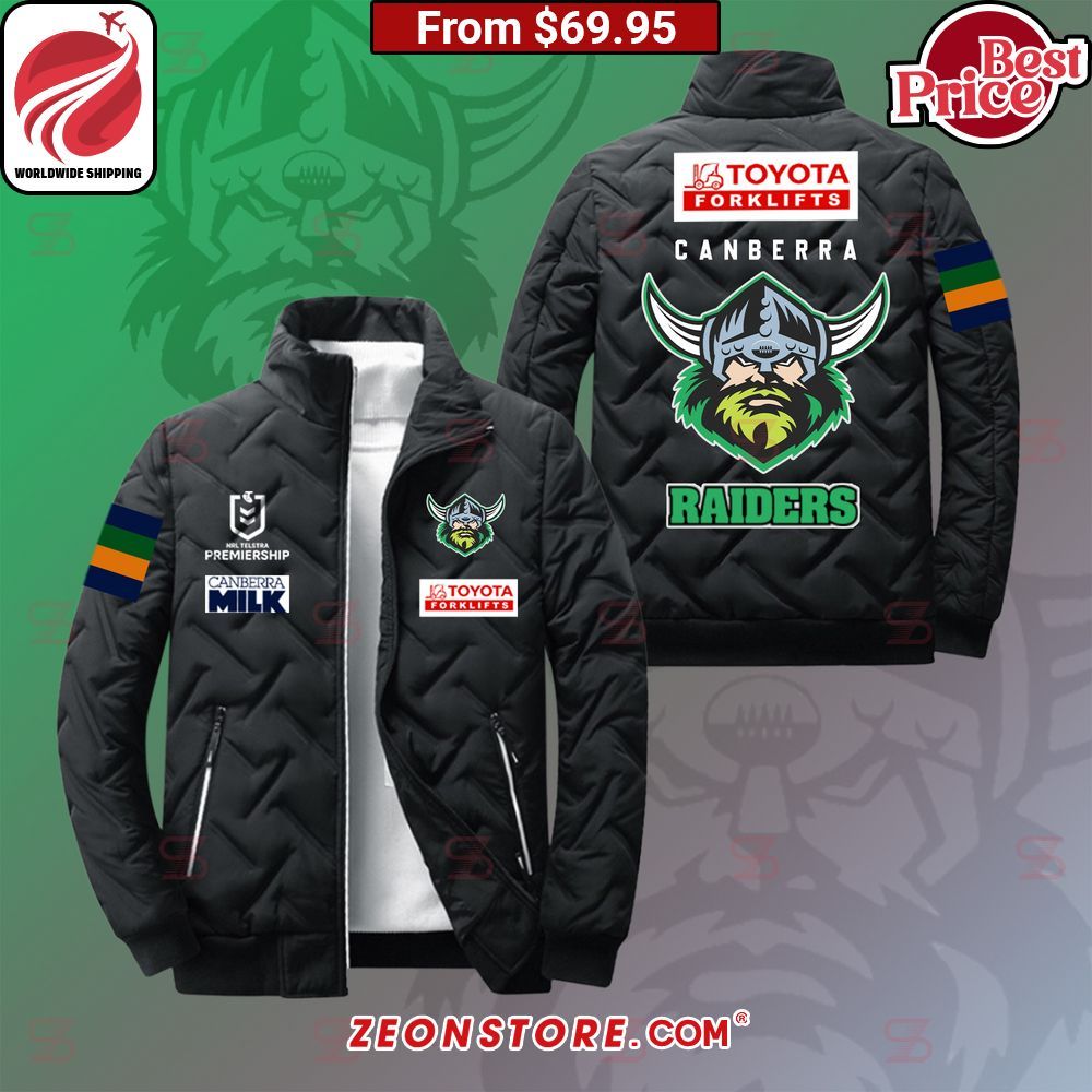 Canberra Raiders NRL Puffer Jacket
