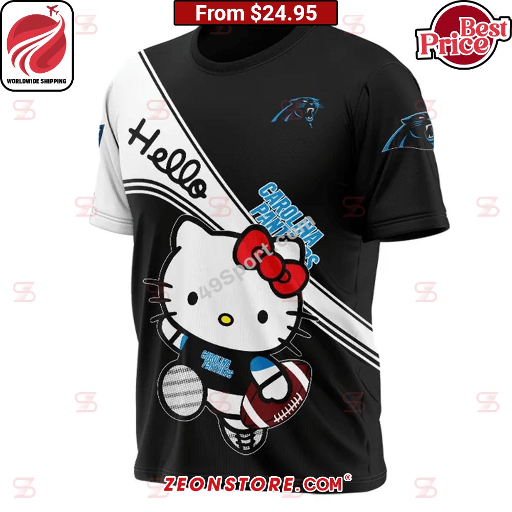 Carolina Panthers Hello Kitty Shirt