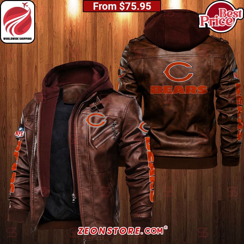 Chicago Bears Leather Jacket