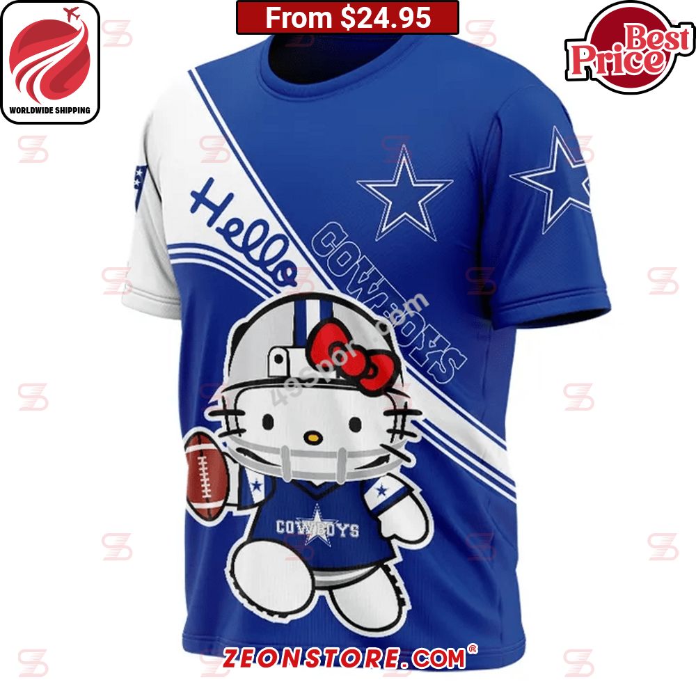 Dallas Cowboys Hello Kitty Shirt