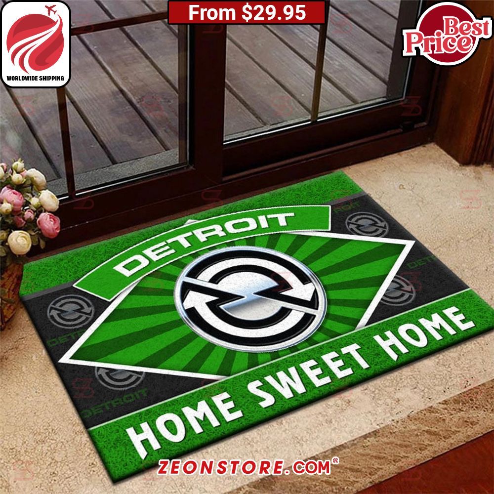 Detroit Diesel Home Sweet Home Doormat