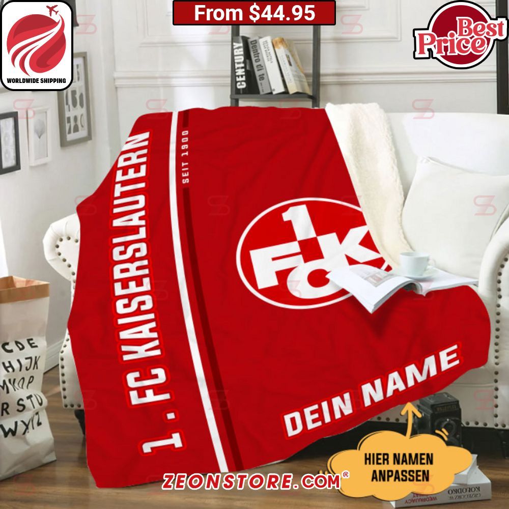 FC Kaiserslautern Custom Blanket