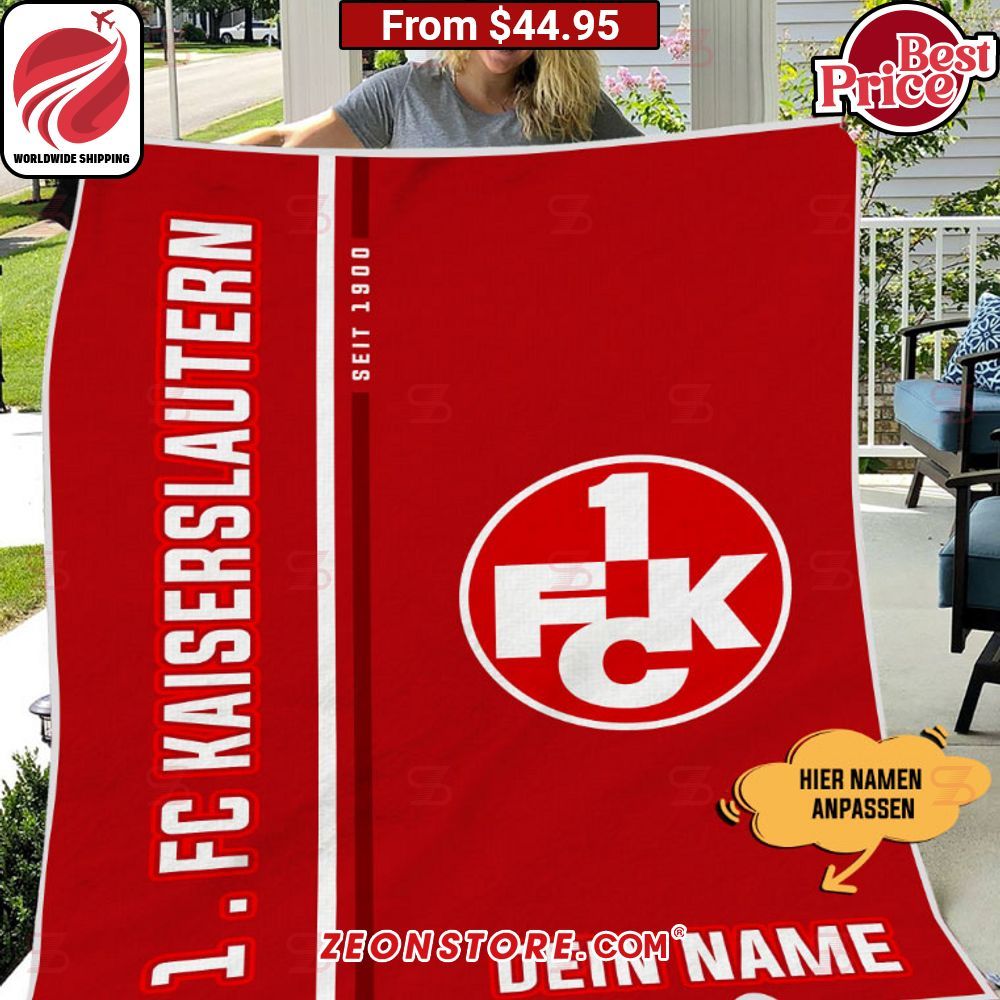 FC Kaiserslautern Custom Blanket