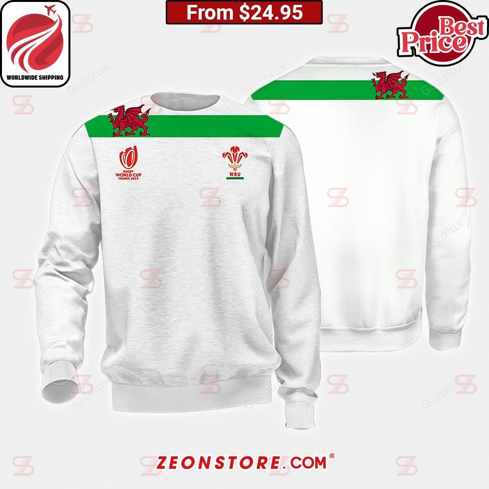 Flag Of The Wales Rugby World Cup France 2023 Shirt Hoodie