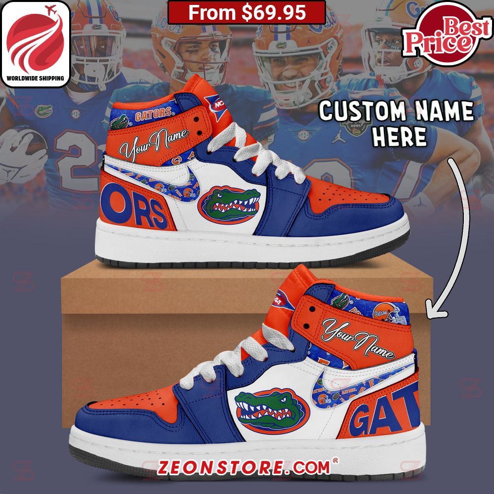 Florida Gators Custom Air Jordan 1 Sneaker