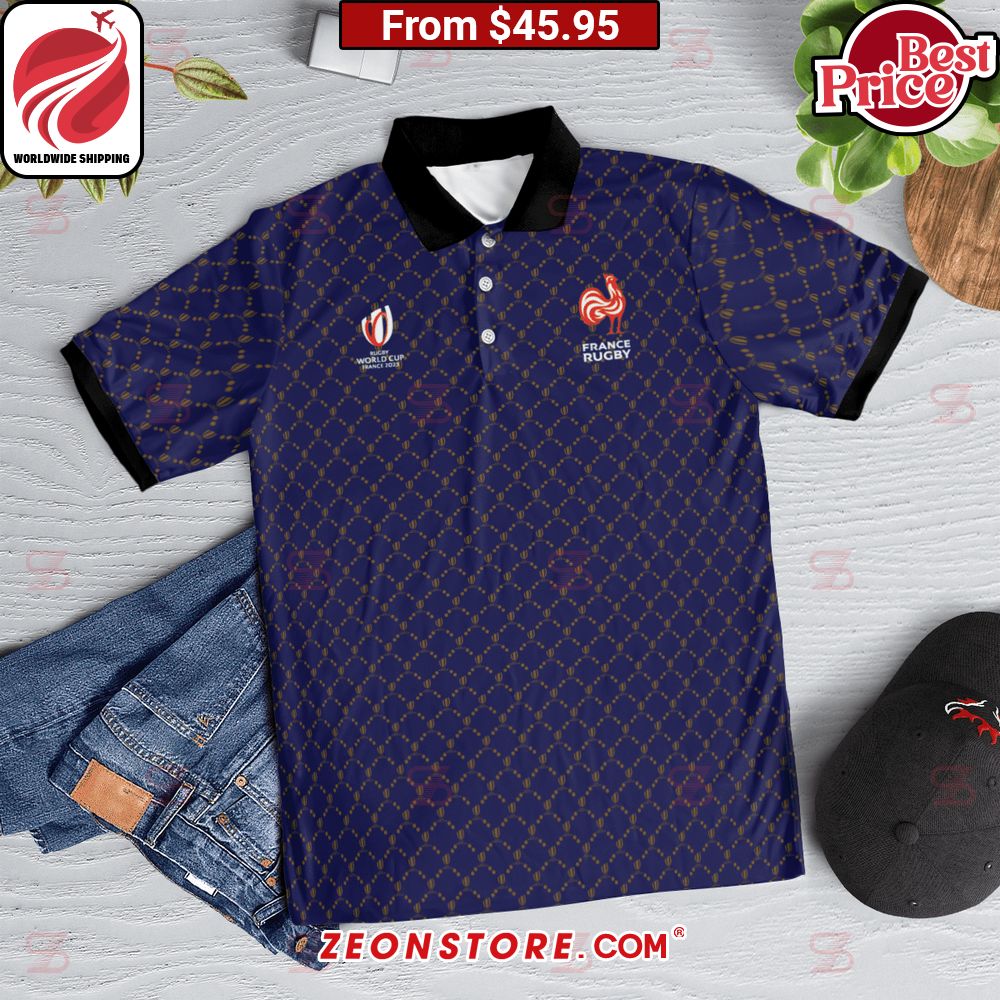 France Rugby Rugby World Cup 2023 Polo Shirt