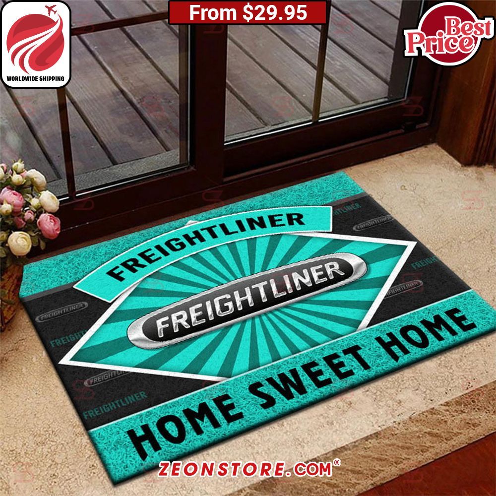 Freightliner Trucks Home Sweet Home Doormat