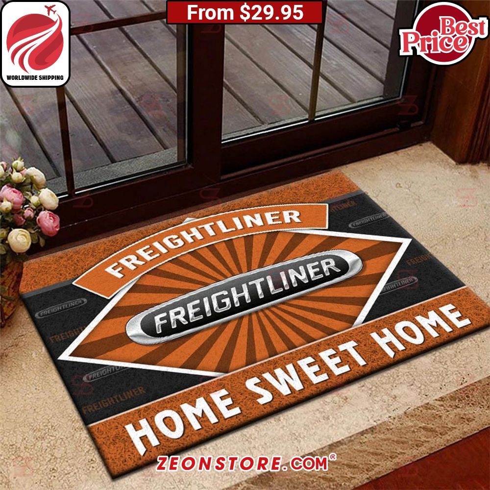 Freightliner Trucks Home Sweet Home Doormat