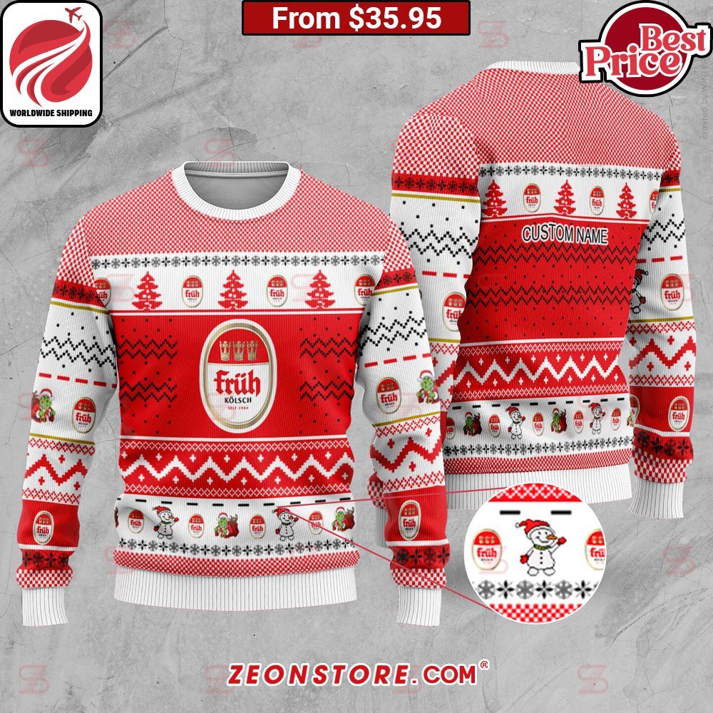 Fruh Kolsch Custom Christmas Sweater