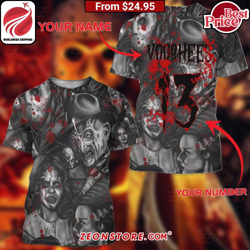 Halloween Horror Face Custom Shirt