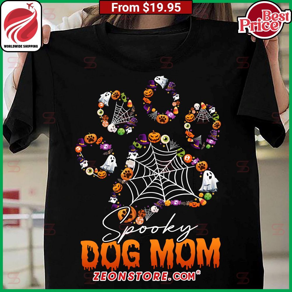 Halloween Spooky Dog Mom Shirt