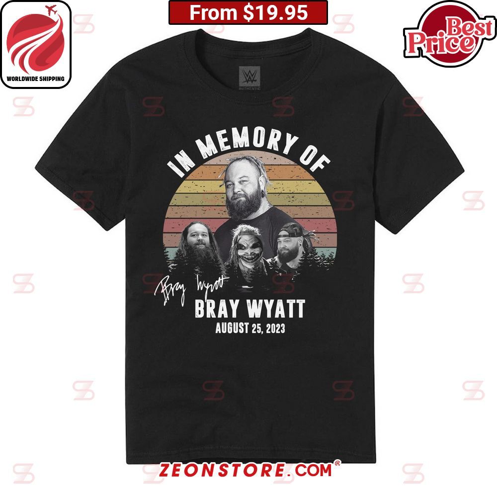 In Memory of Bray Wyatt T-Shirt