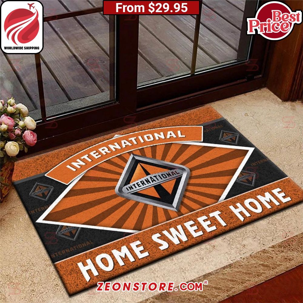 International Trucks Home Sweet Home Doormat