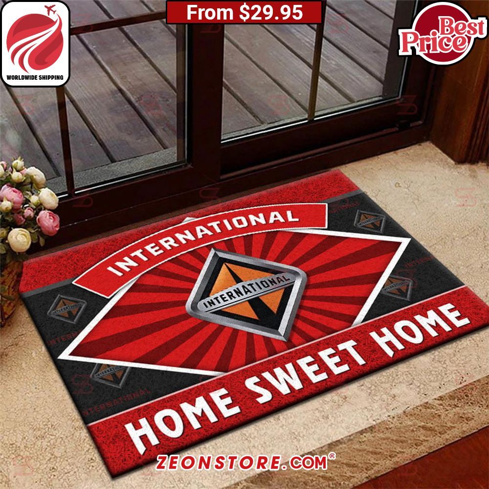International Trucks Home Sweet Home Doormat