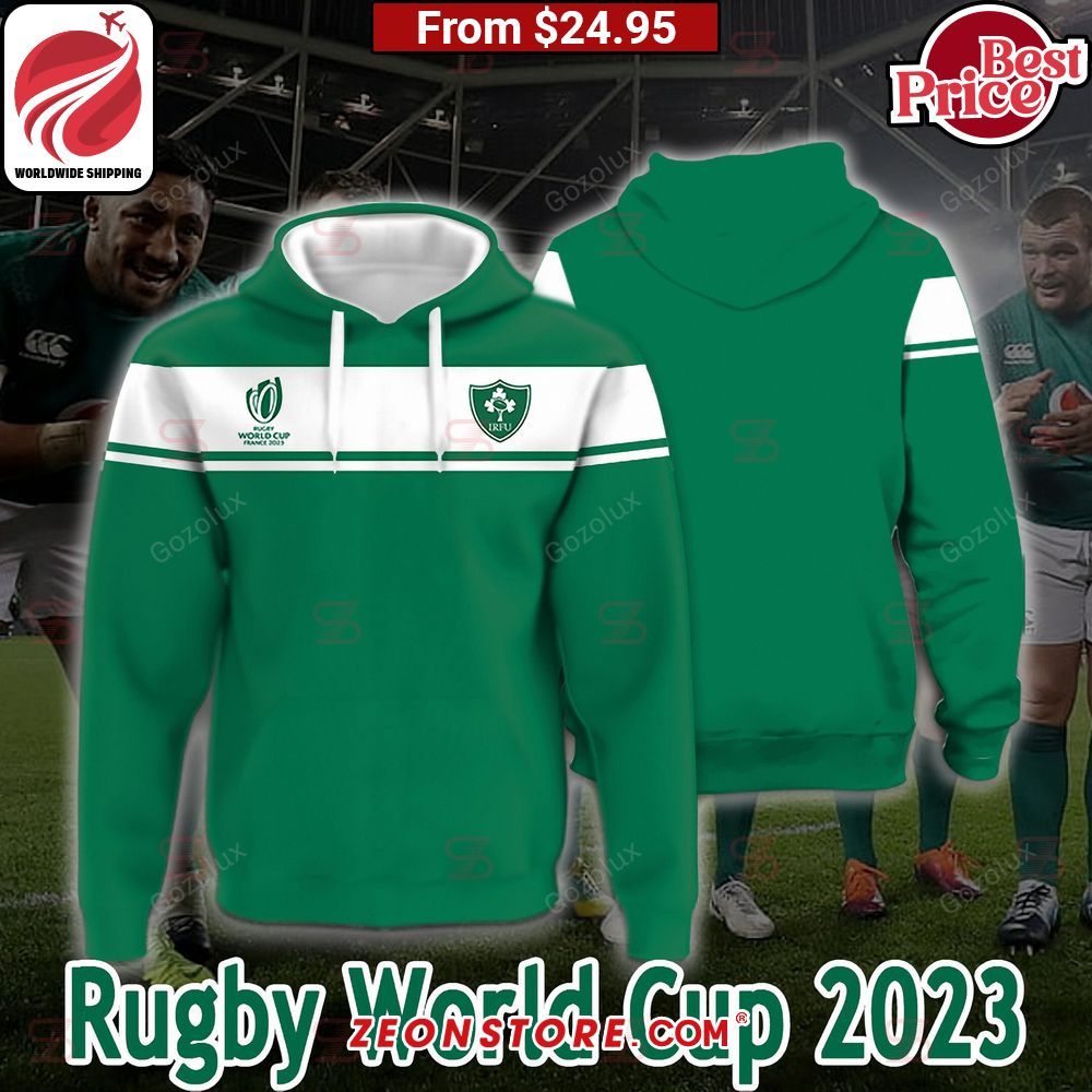 Ireland national rugby union team Rugby World Cup France 2023 Shirt Hoodie