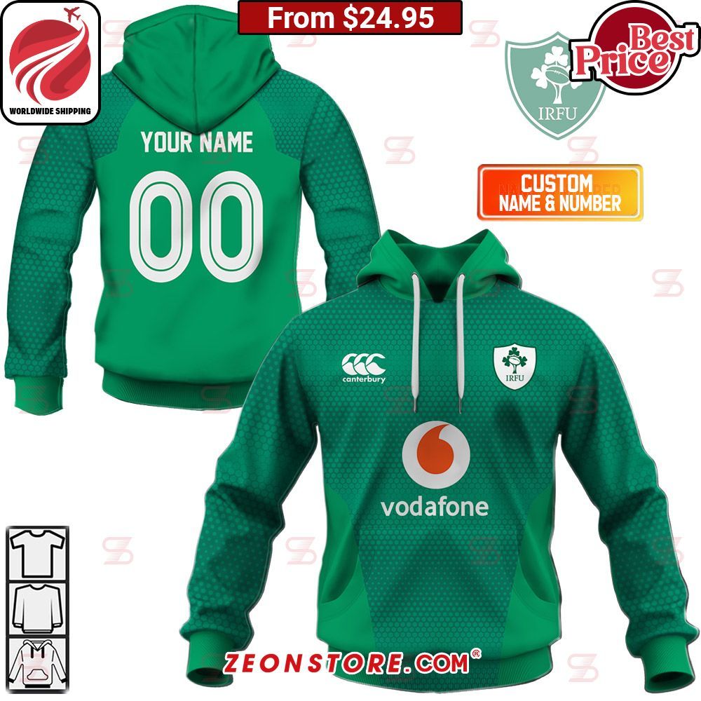 IRFU Ireland National Rugby 2023 Home Jersey Style Custom Shirt