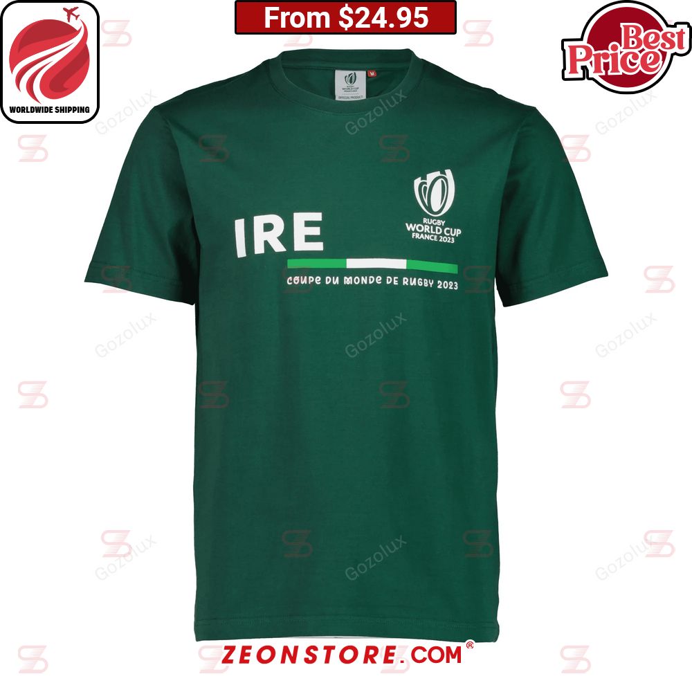 Irish Rugby World Cup France 2023 Shirt Hoodie