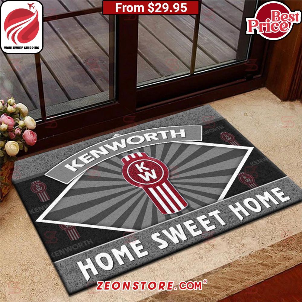 Kenworth Trucks Home Sweet Home Doormat